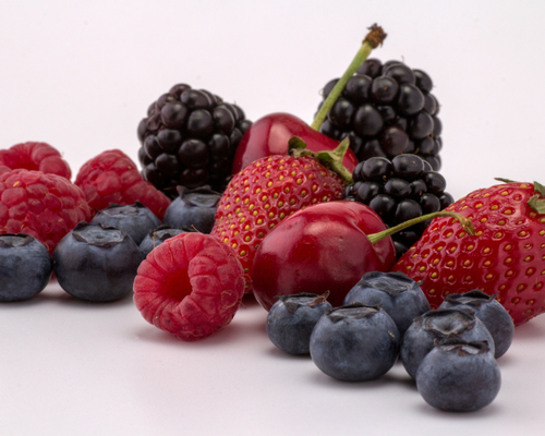 Assortment of berries