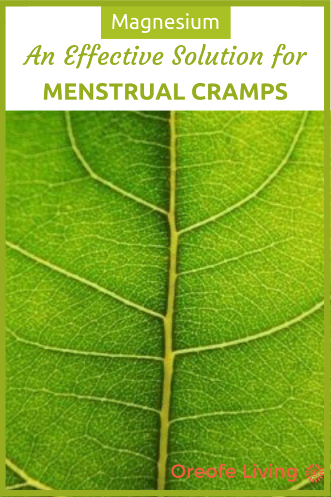 Magnesium for Menstrual Cramps